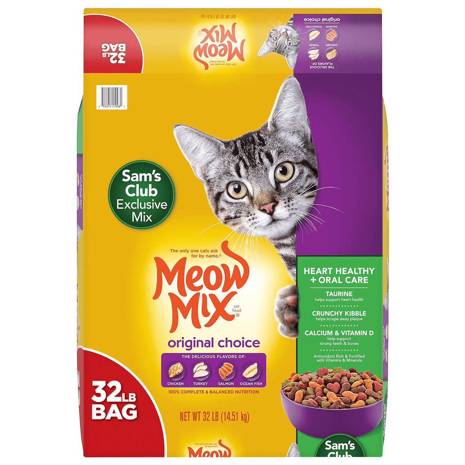 Meow Mix Original 32 lb